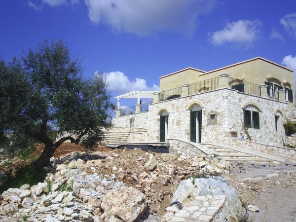 Villa con ulivi