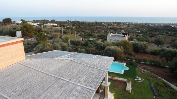 tetto e piscina