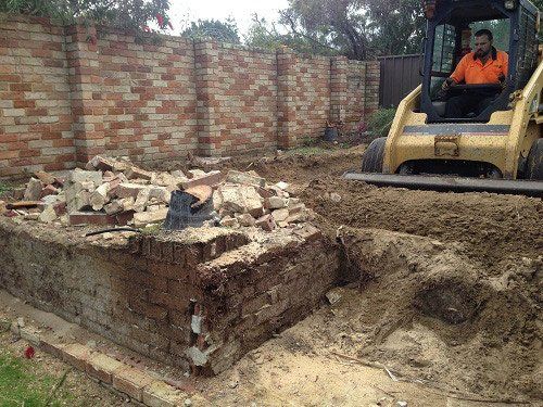 Excavating excavating