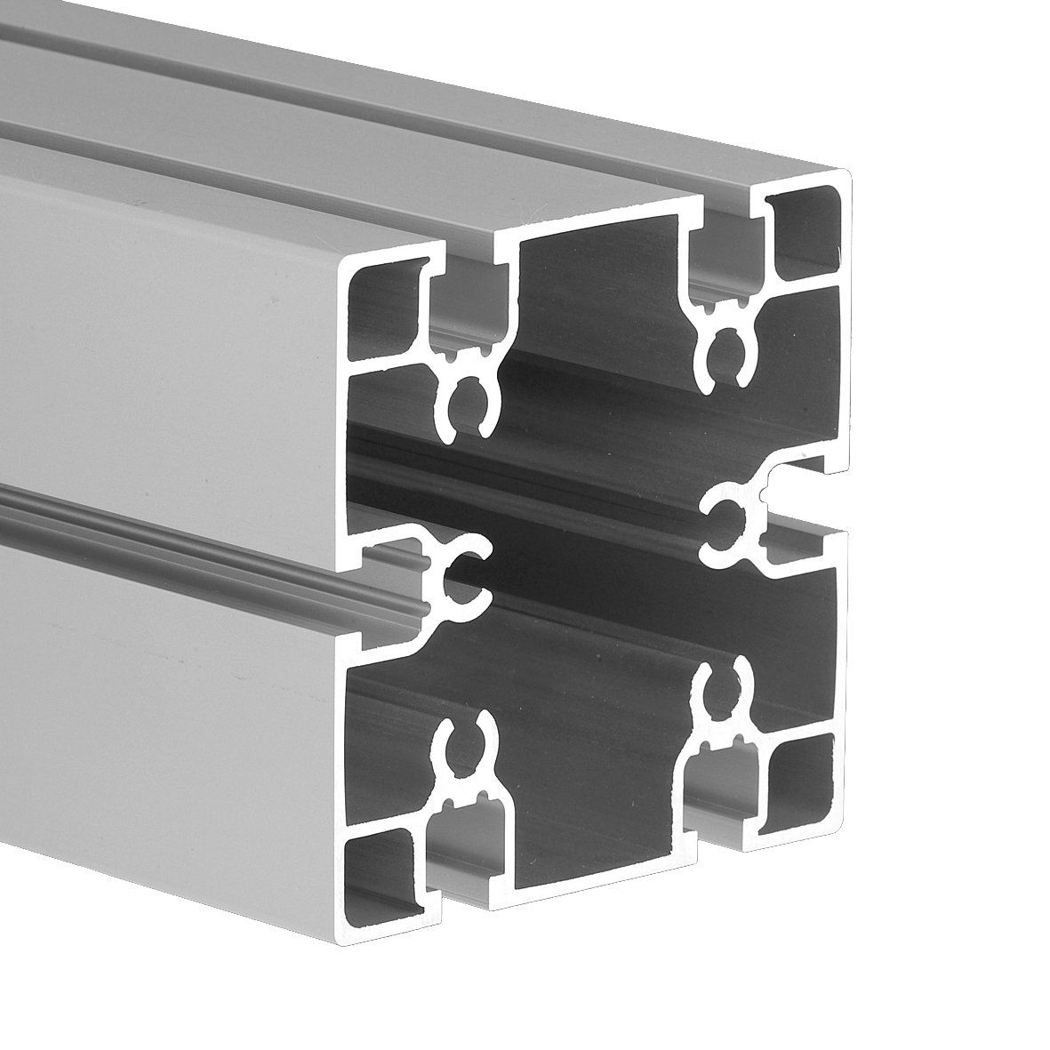 Aluminium systeemprofiel 90x90 6G