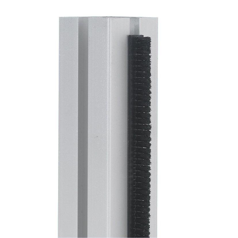 Borstelprofiel voor aluminiumprofiel Alumes voor systeemprofielen
