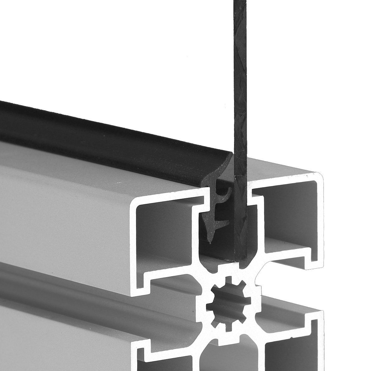 dichtingsrubbers voor panelen of plexi voor systeemprofielen