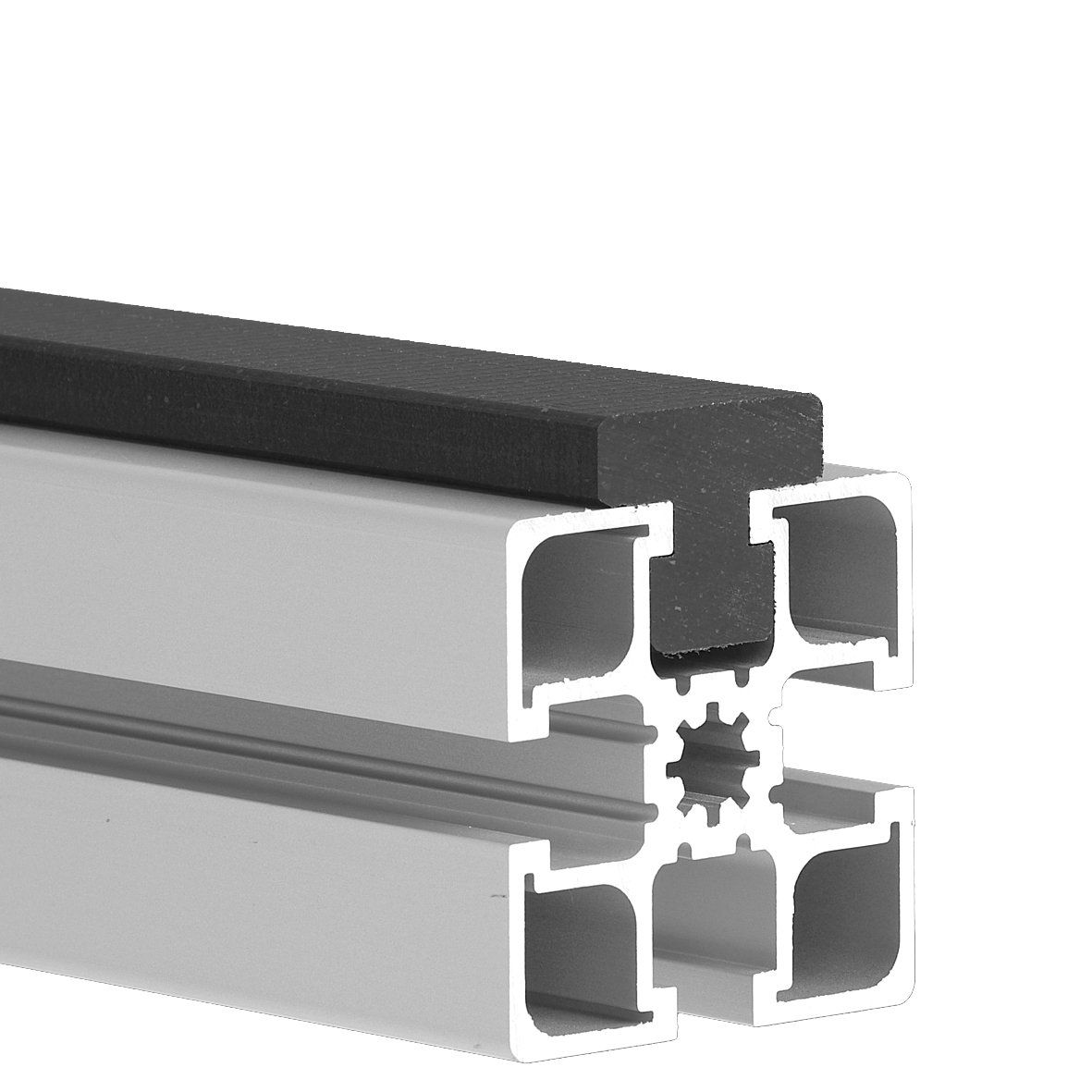 Nylon rail voor profielen Alumes voor systeemprofielen