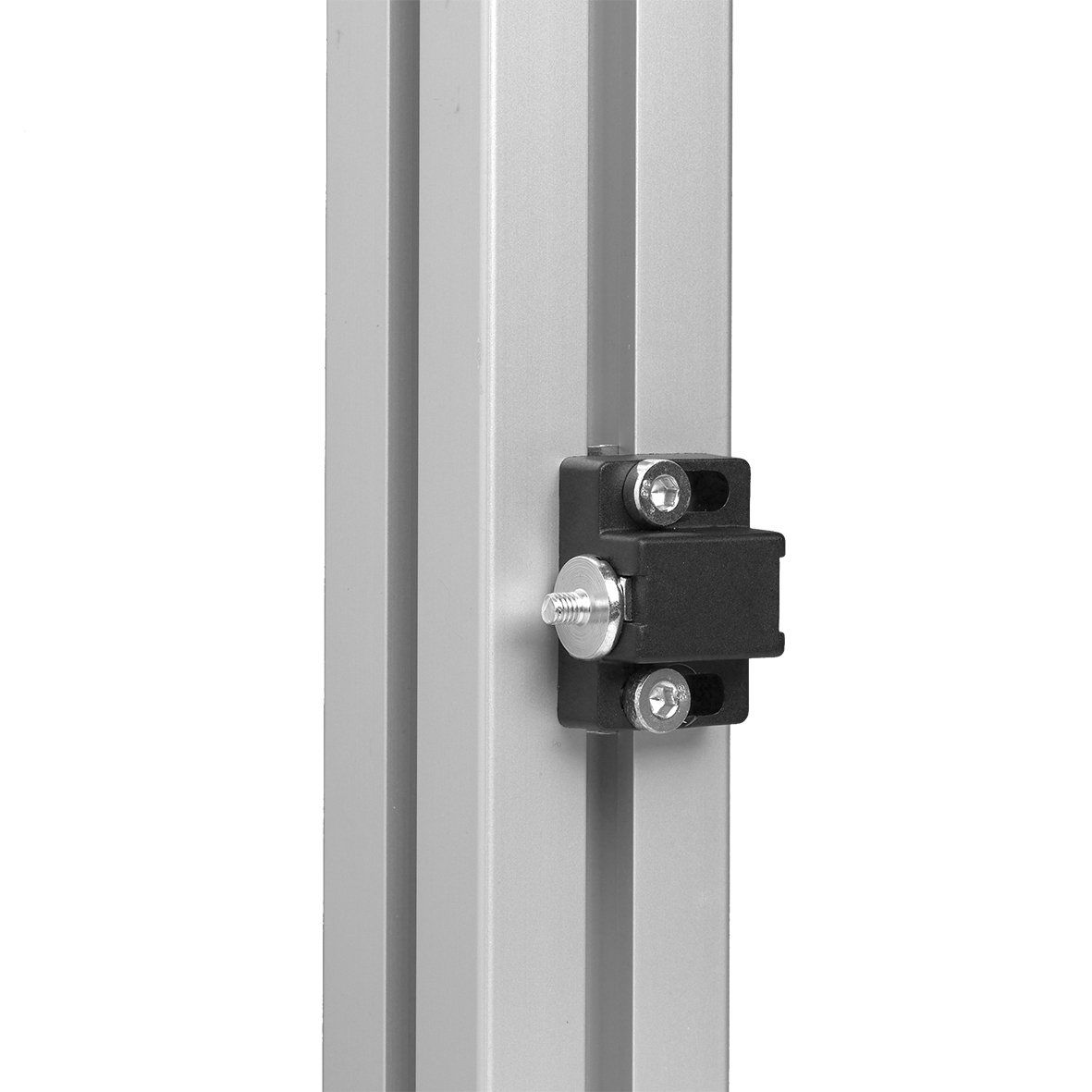 magneetslot voor opbouw op aluminiumprofiel en systeemprofielen