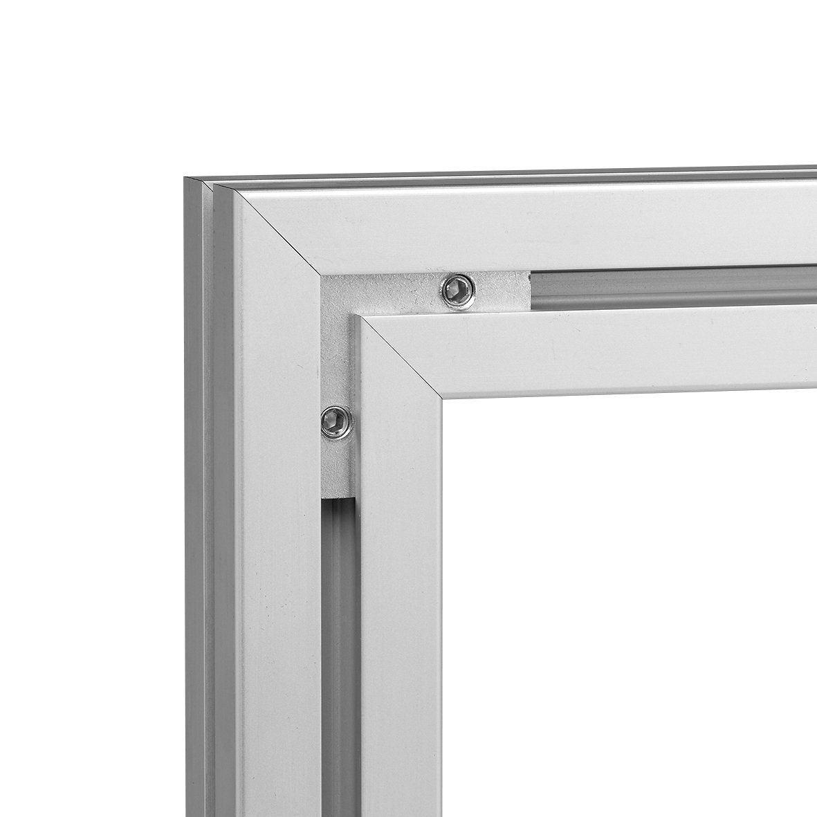 profielverbinder 90° in staal Alumes voor systeemprofielen