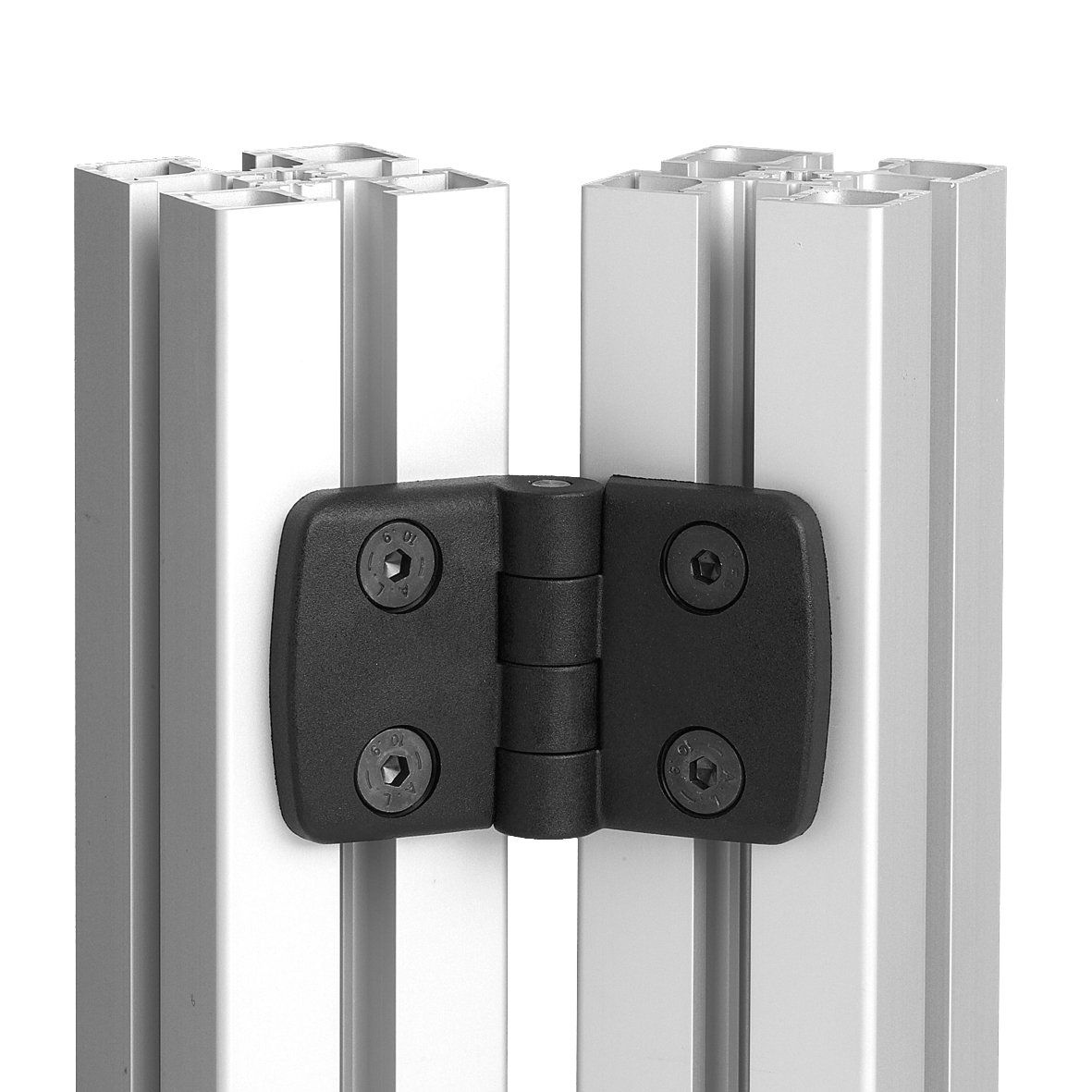 scharnier voor aluminiumprofiel 45x45 voor systeemprofielen