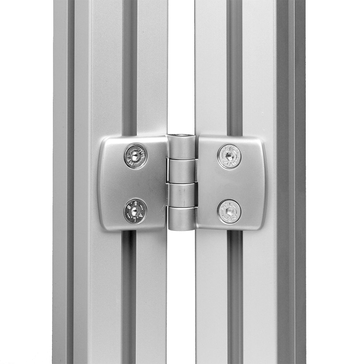 Alumes scharnier in aluminium voor aluminiumprofiel en systeemprofielen