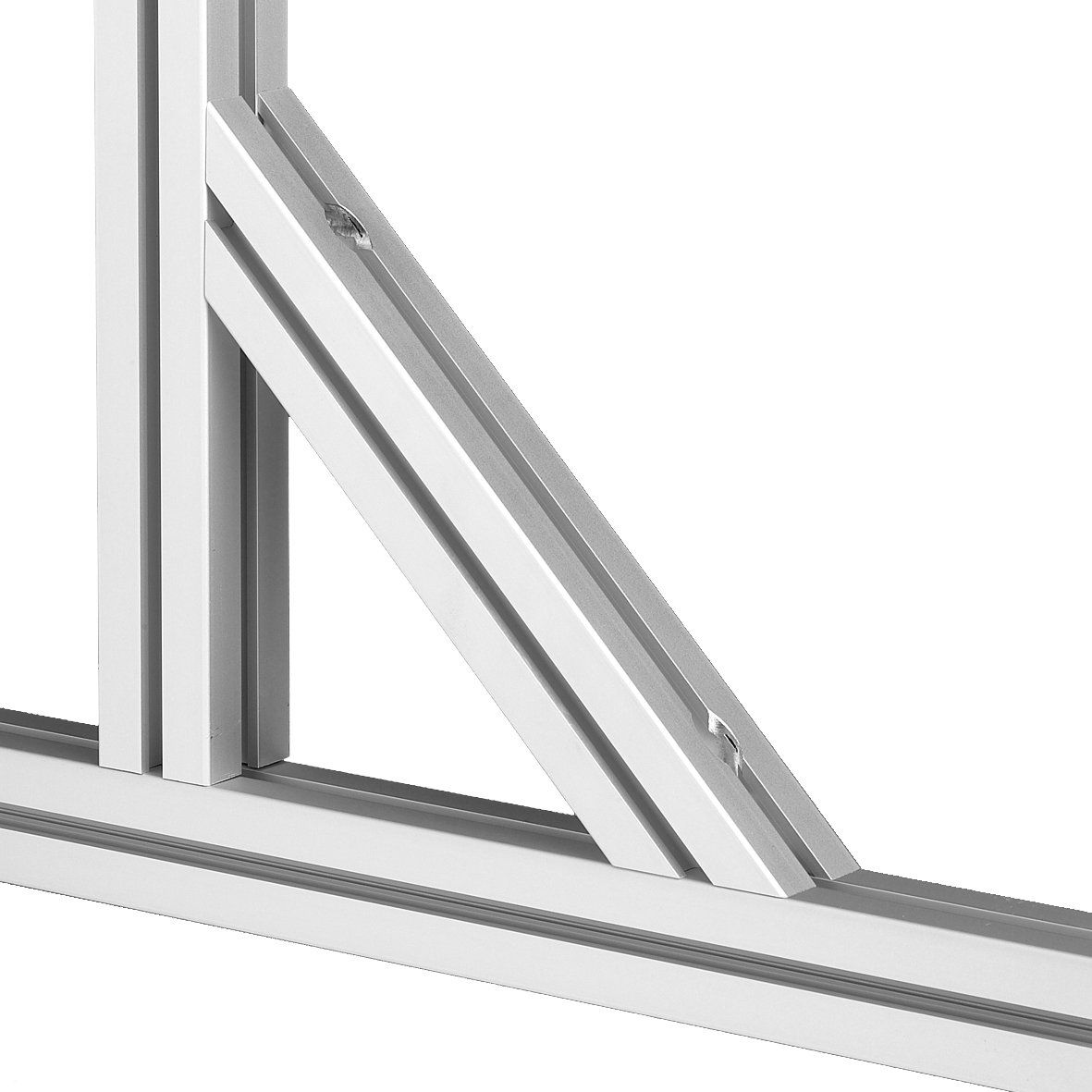 verstevigingsprofiel in aluminium Alumes voor systeemprofielen