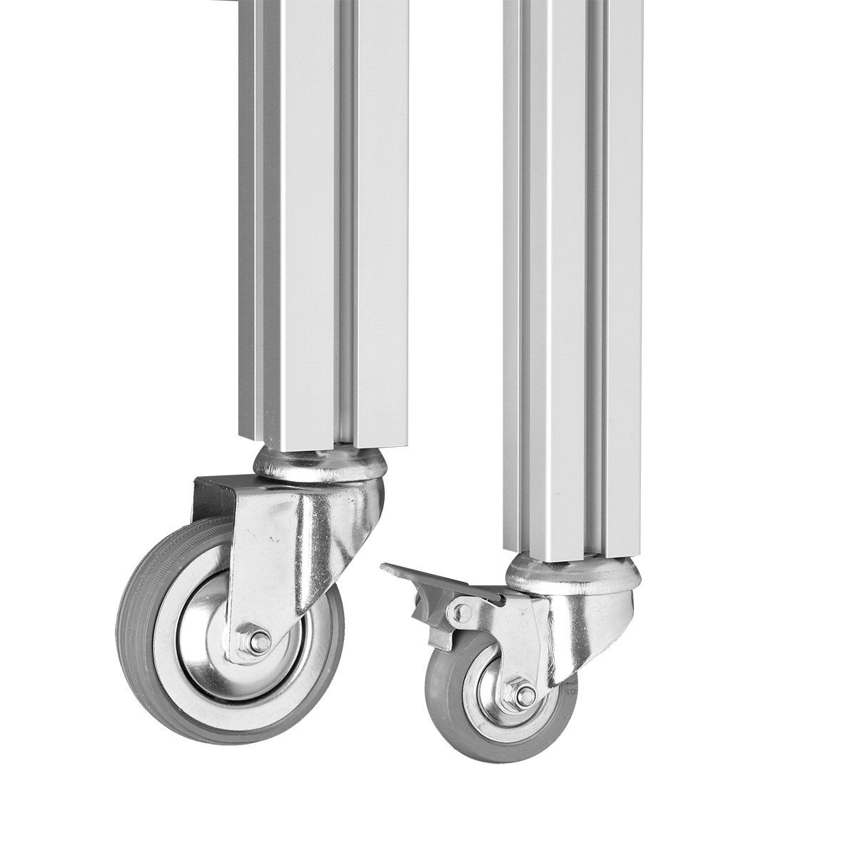Wielen voor montage aan profielen voor systeemprofielen