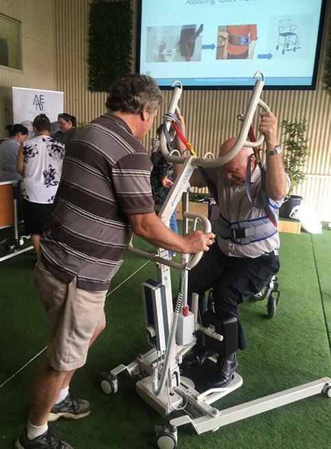 Training Patient — Health Experts In Toowoomba, QLD Training Patient — Health Experts In Toowoomba, QLD