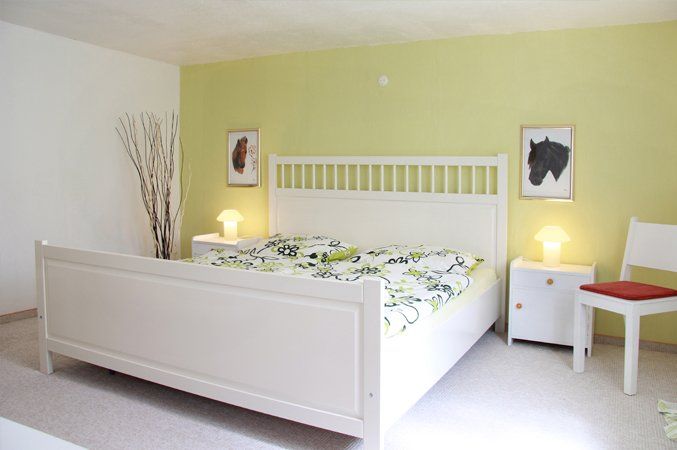 Innenaufnahme Schlafzimmer