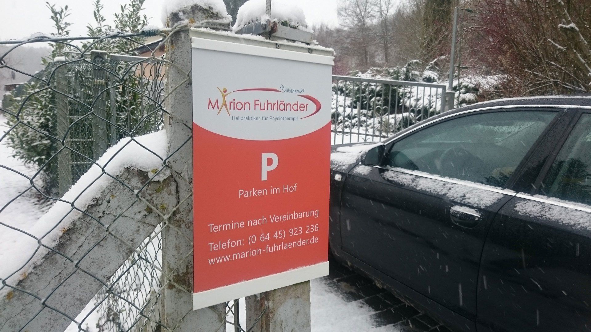 Aludibond-Schild