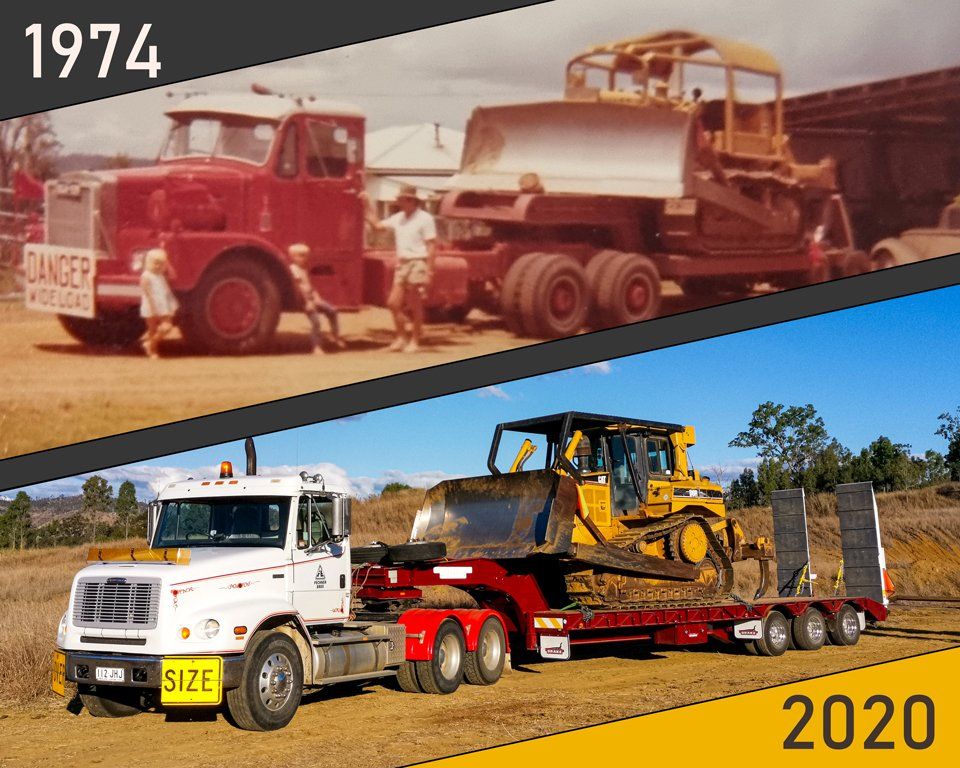 Dozer and Excavators