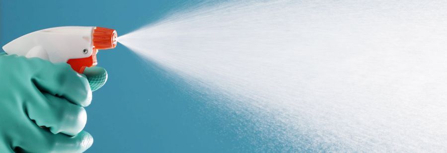 Cleaning products used by our cleaning contractors in Guildford