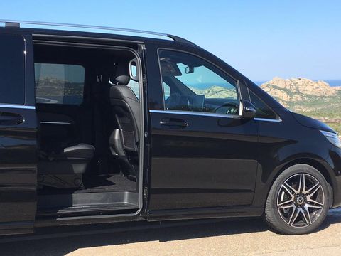 minivan con conducente