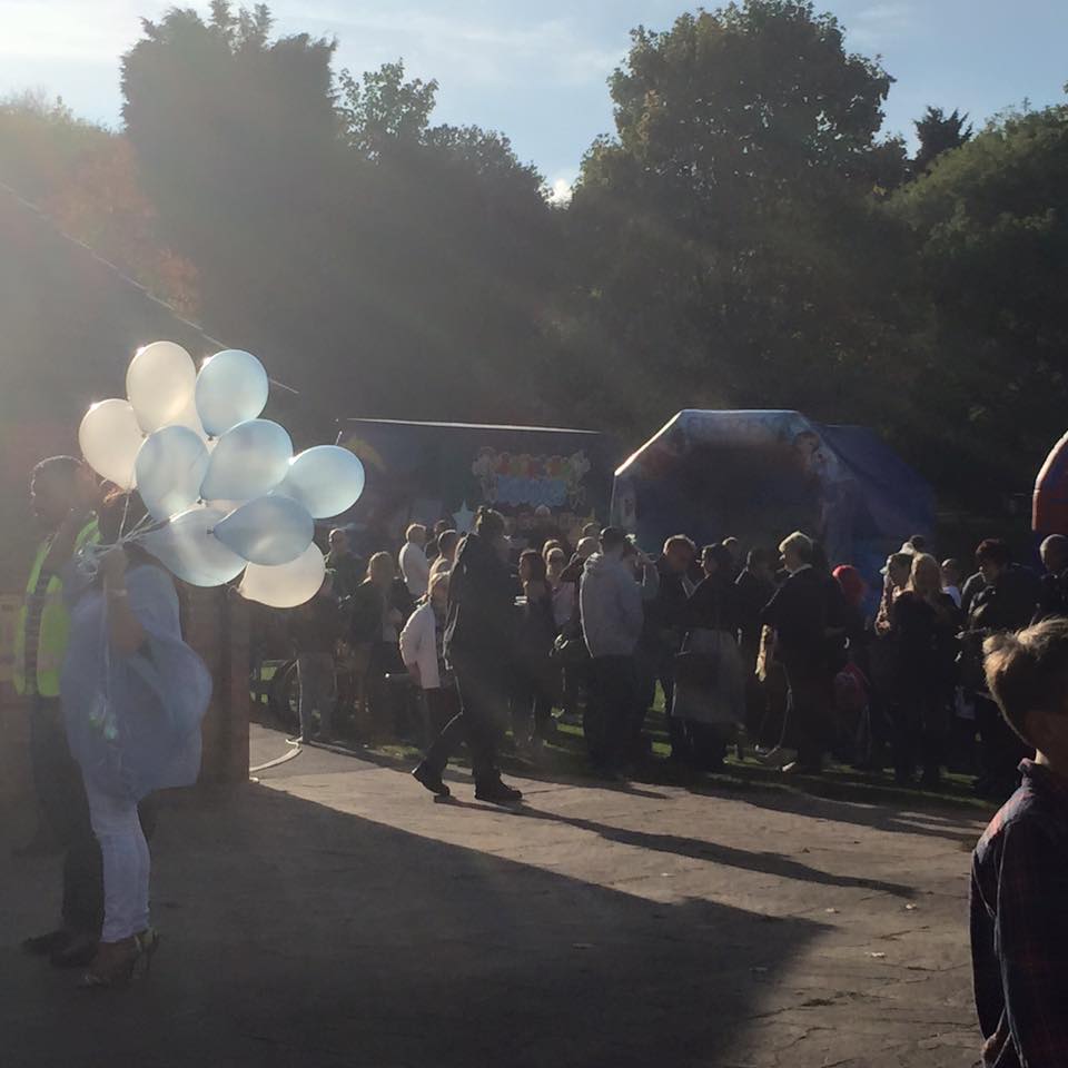 people at a fair