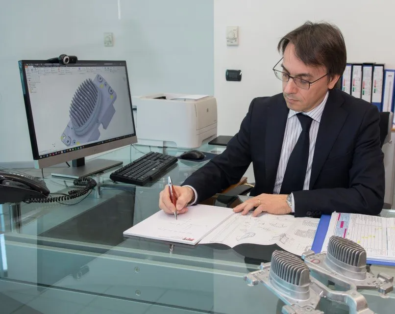 Componente in metallo