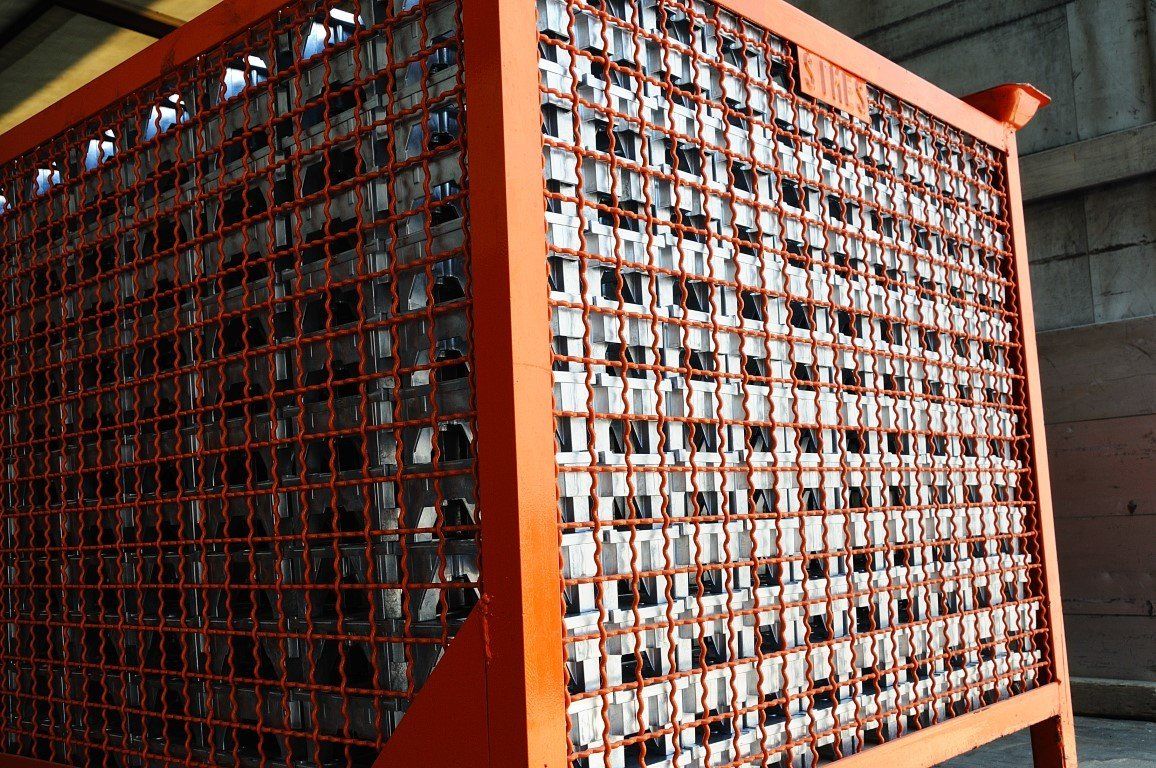 pallet of industrial material