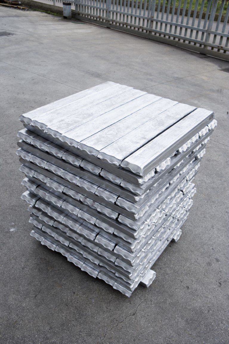 pallet di acciaio pressofuso