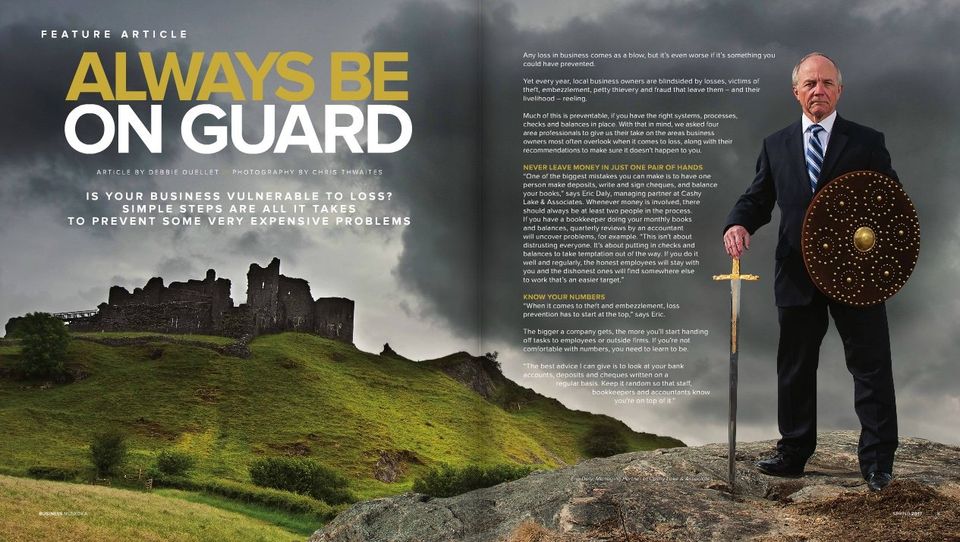 Publication Feature in Dockside Business Magazine