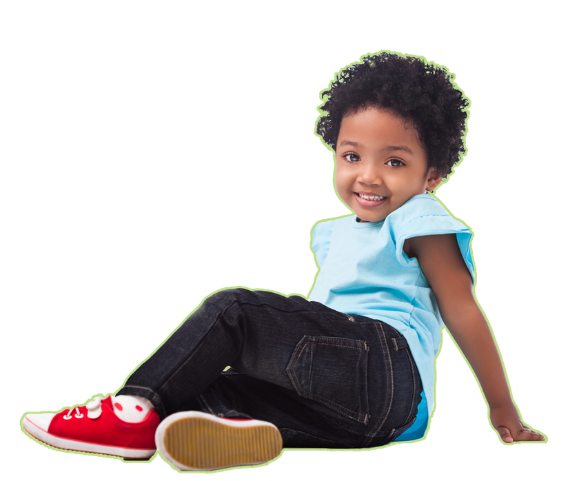 Girl Sitting on the Floor — Chicago, IL — Star Kids Math & Science Academy