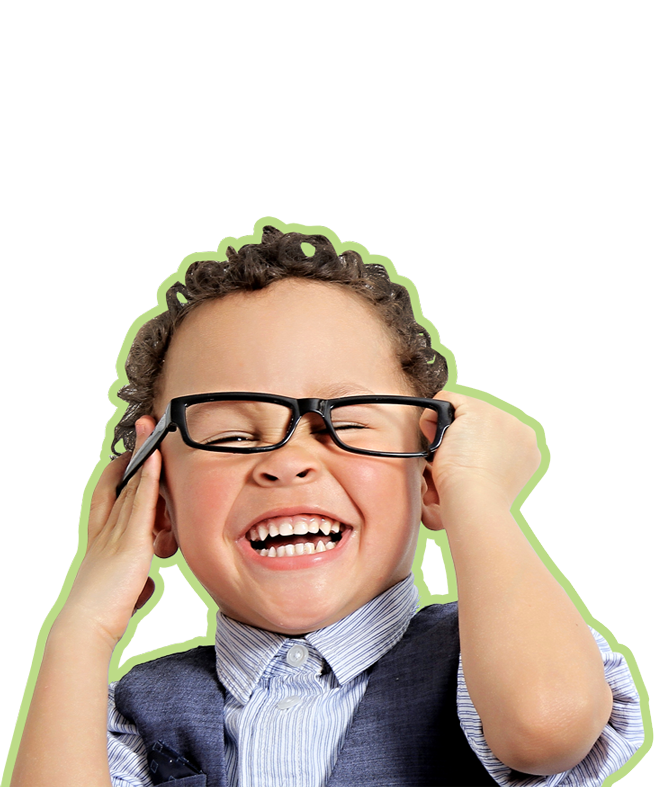 Little Boy Wearing Smart Glasses — Chicago, IL — Star Kids Math & Science Academy