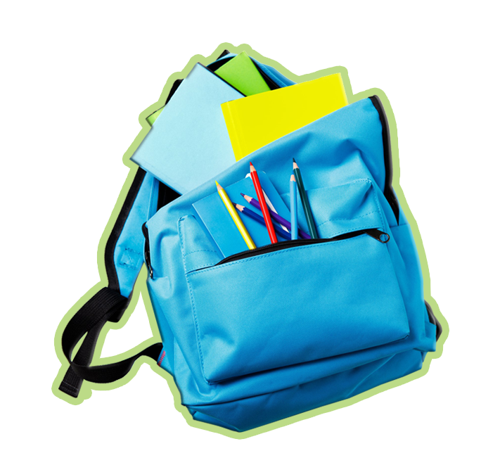 Blue School Bag — Chicago, IL — Star Kids Math & Science Academy Blue School Bag — Chicago, IL — Star Kids Math & Science Academy