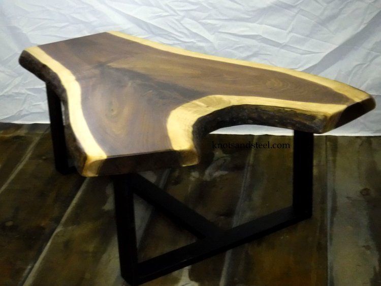 Black walnut coffee table. Made In Canada.