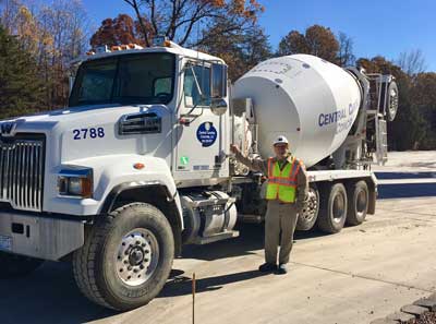 Concrete Mixer — Greensboro, NC — Central Carolina Concrete, LLC