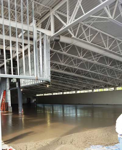 Concrete Warehouse — Greensboro, NC — Central Carolina Concrete, LLC
