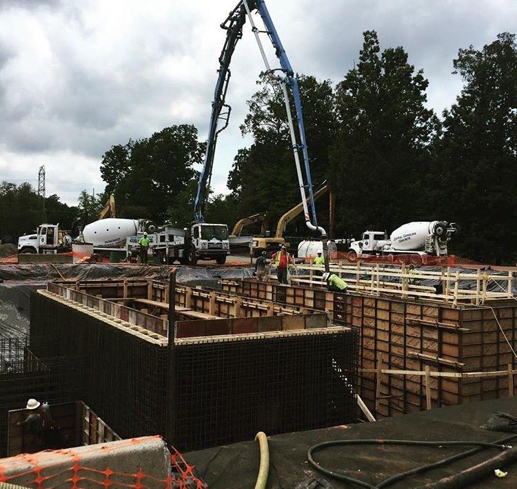 Commercial Concrete Projects — Greensboro, NC — Central Carolina Concrete, LLC