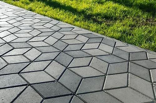 Stamped Concrete Footpath — Greensboro, NC — Central Carolina Concrete, LLC