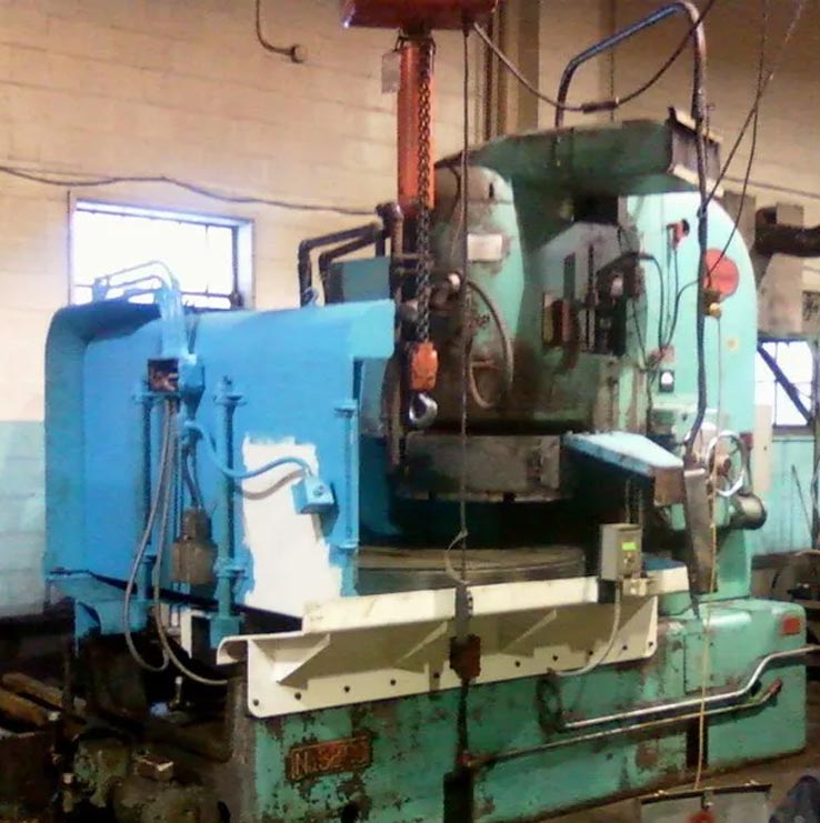 machine being fixed