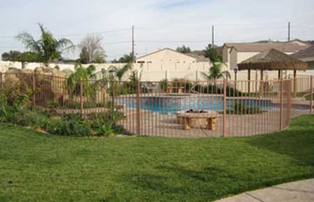 Wrought Iron Fence In Luxurious House — Riverside, CA — Elrod Fence Co