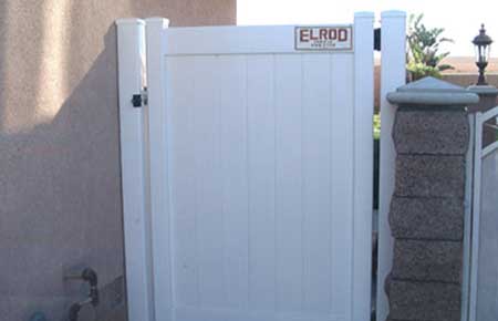 Simple Gate Fence Design — Riverside, CA — Elrod Fence Co