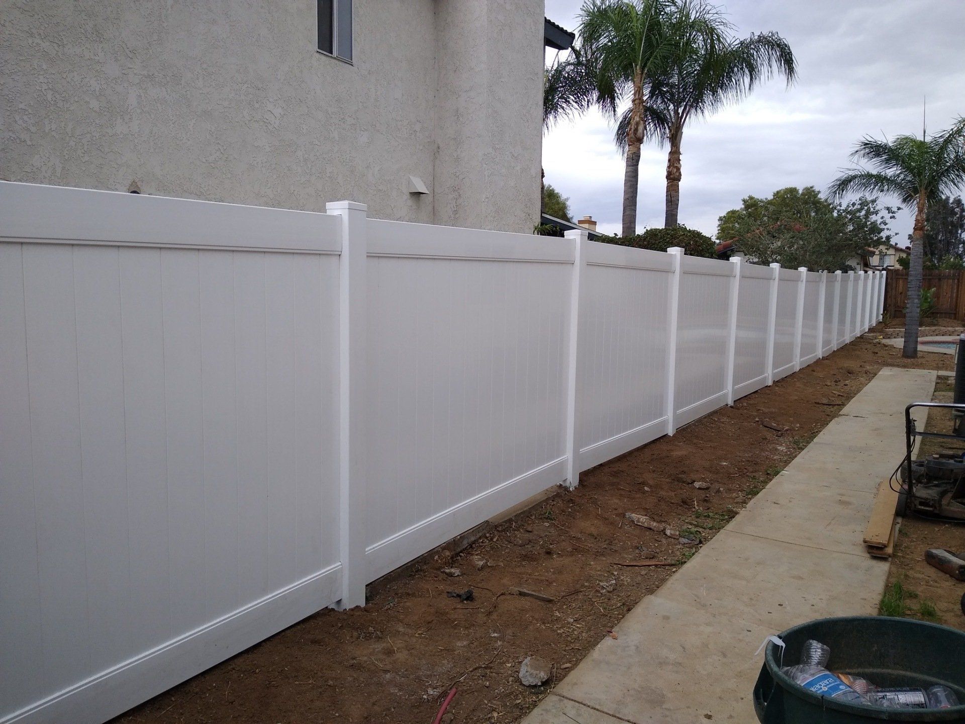 Fence White Tupelo — Riverside, CA — Elrod Fence Co