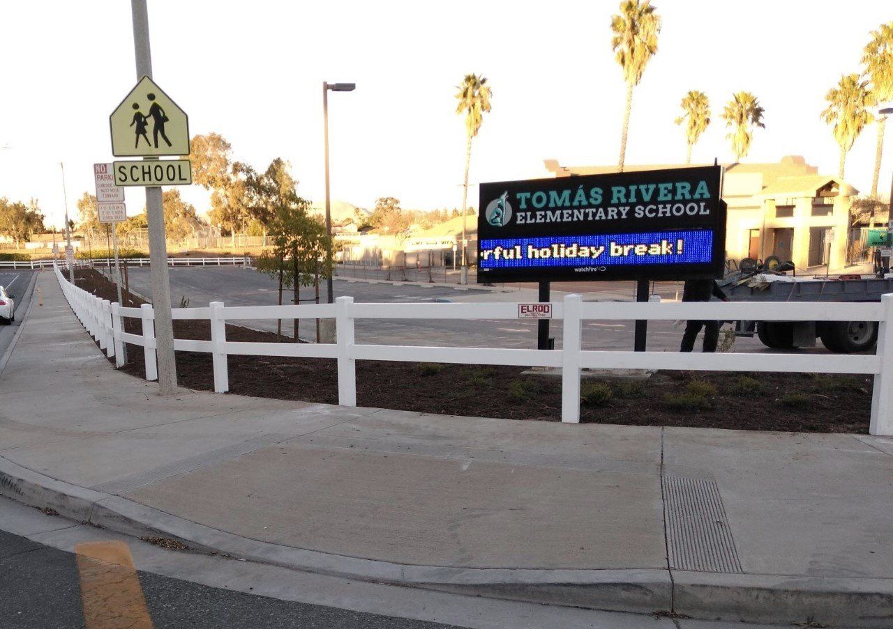 Picket Fence Along The Road — Riverside, CA — Elrod Fence Co