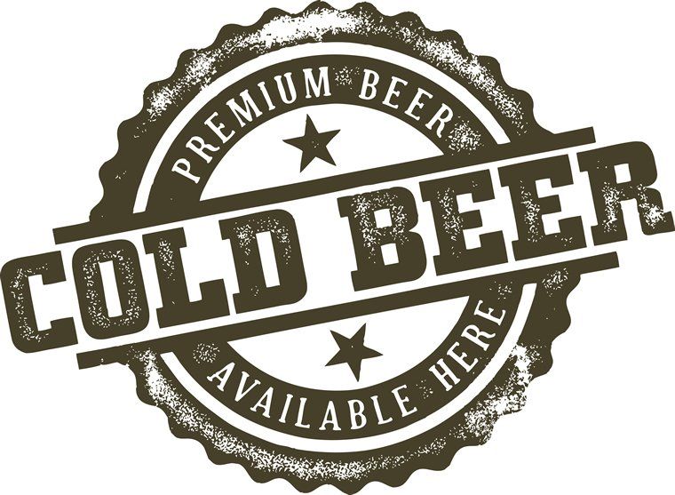 Stempel voor koud bier: 