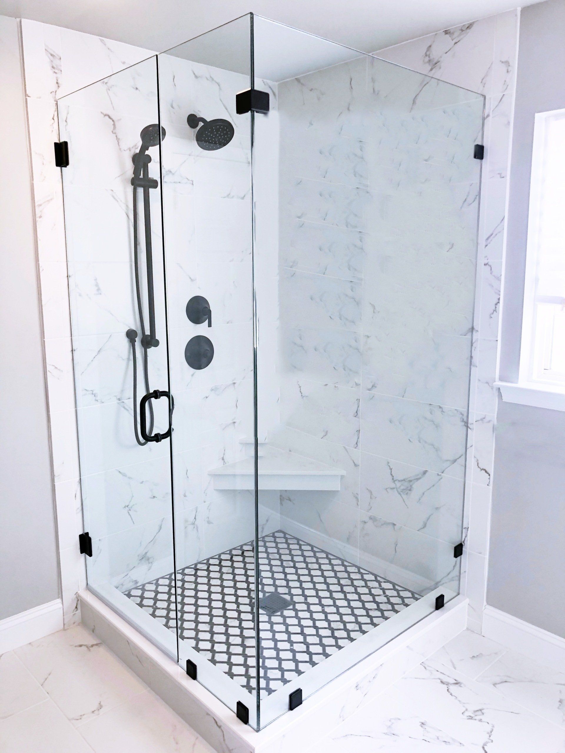 frameless showers