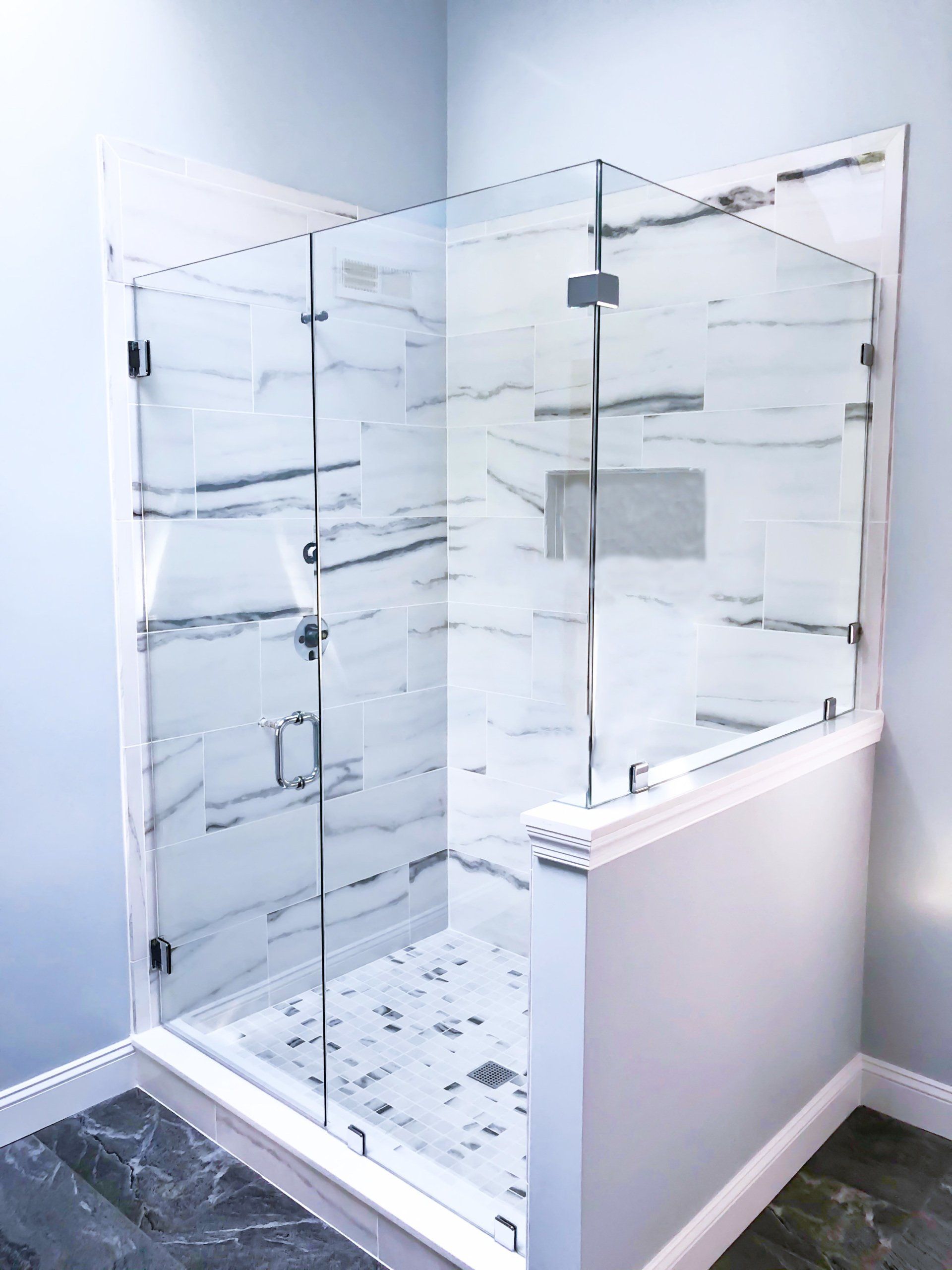 frameless showers