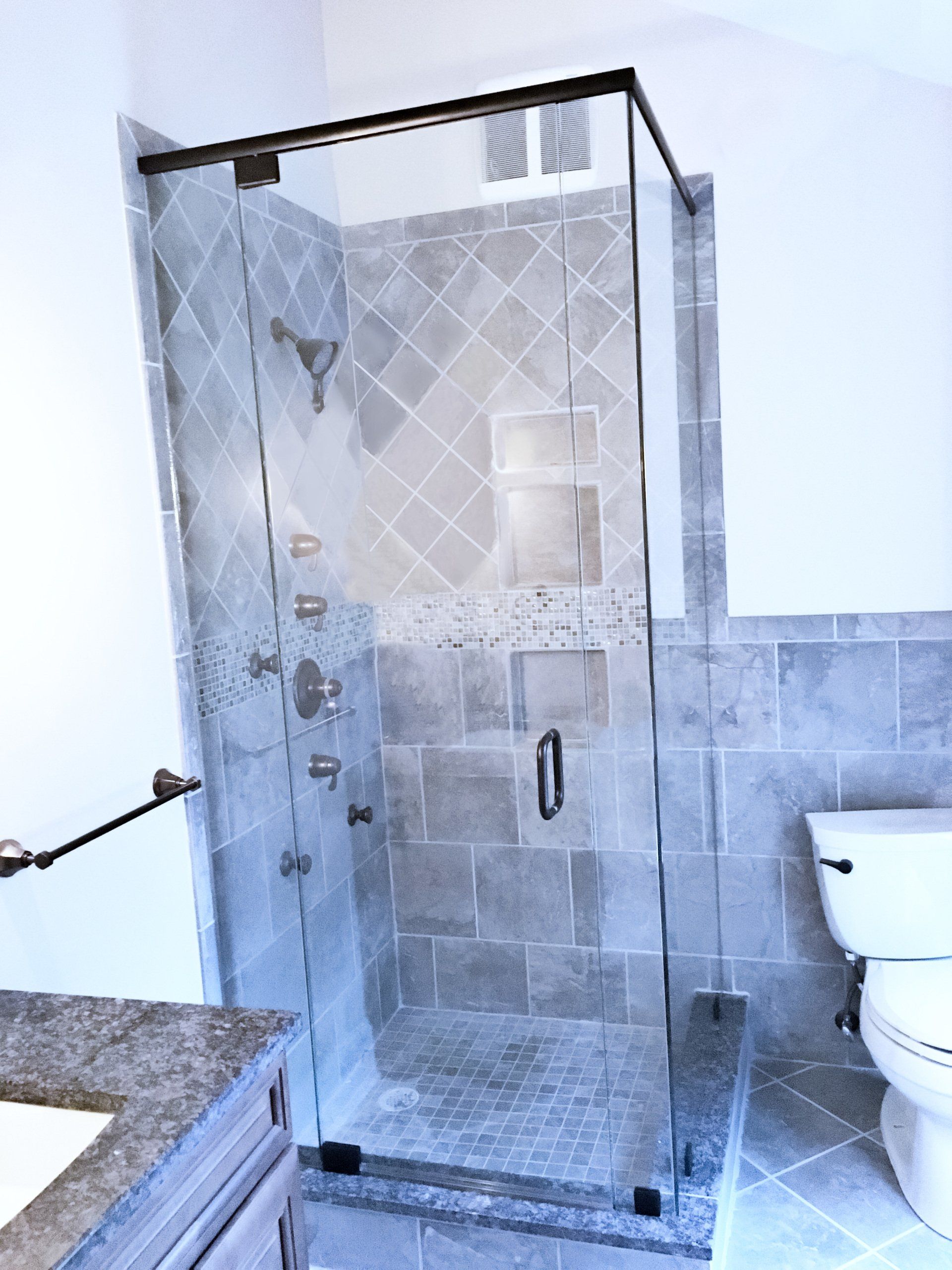frameless showers
