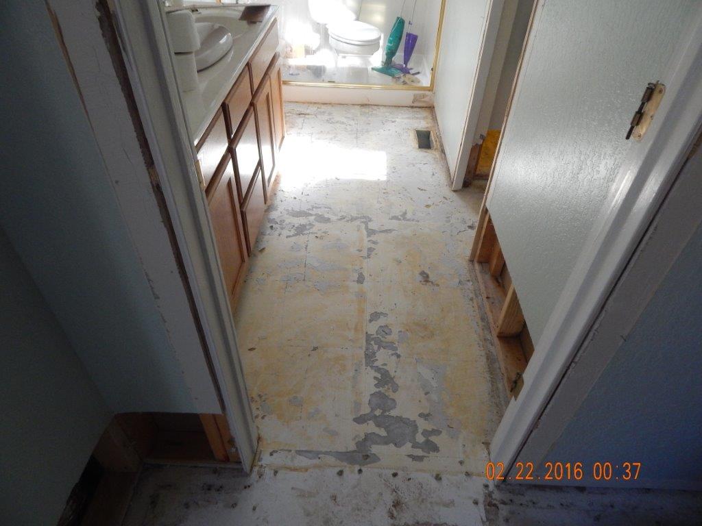 Bathroom Reconstruction — Bathroom Floor Construction in Flagstaff, AZ