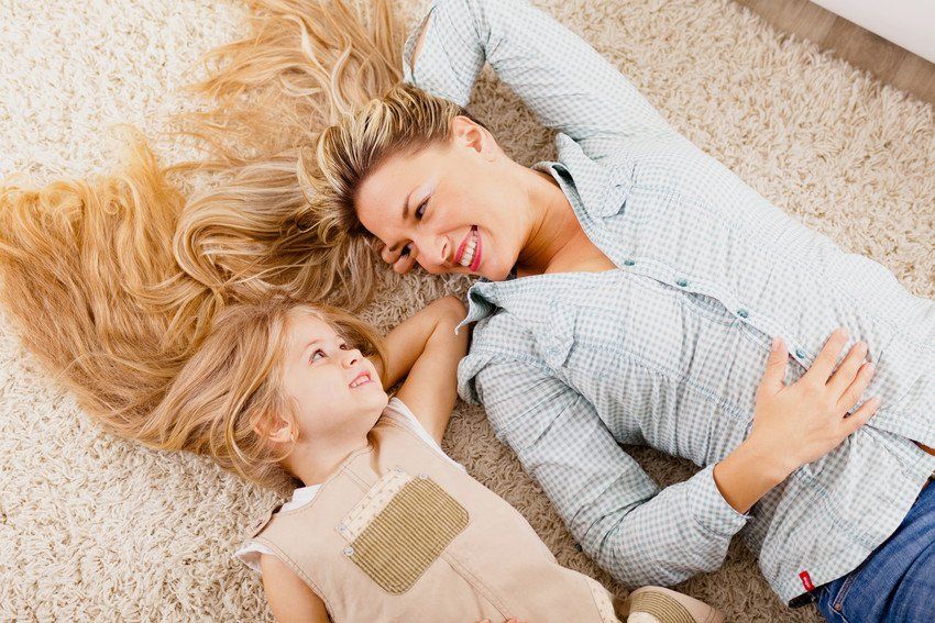 mother and daughter