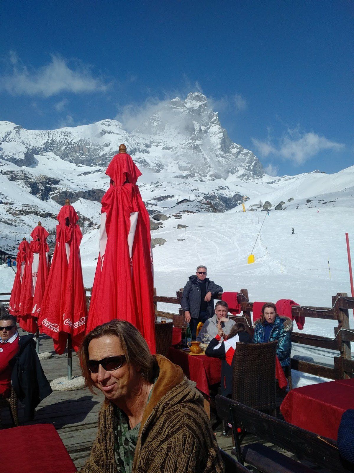Picture of a terrace in Cervinia