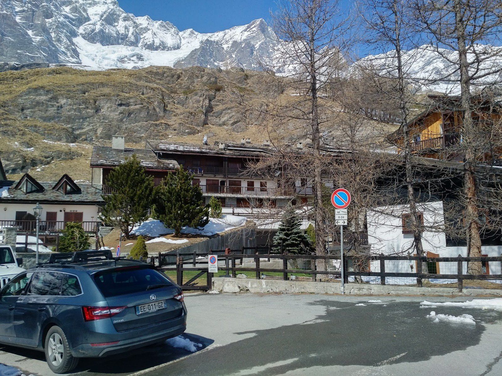 Cervinia in summer picture of the scenary