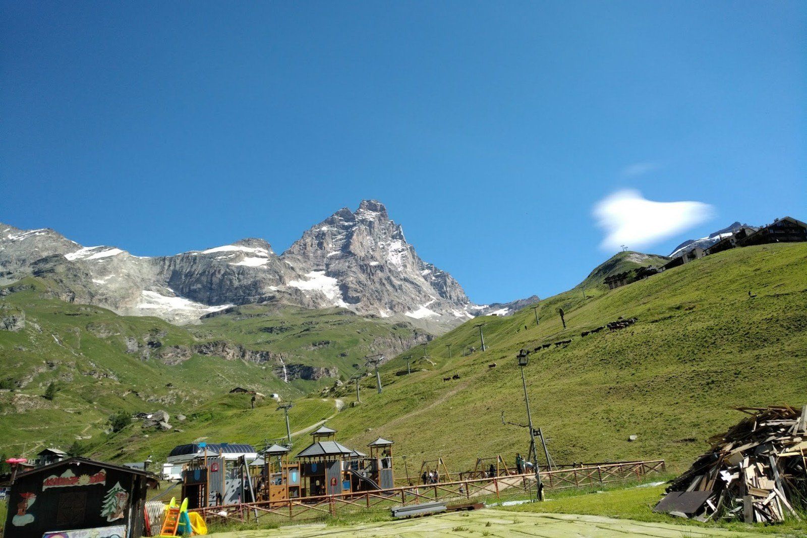 Picture of Cervinia in summer