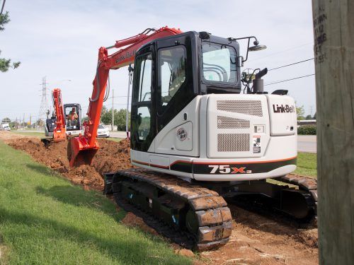 Link-Belt 75 X3 Spin Ace Excavator