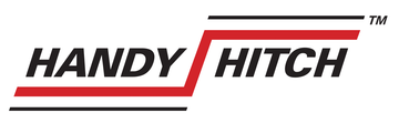 handyhitch logo in black and red colors