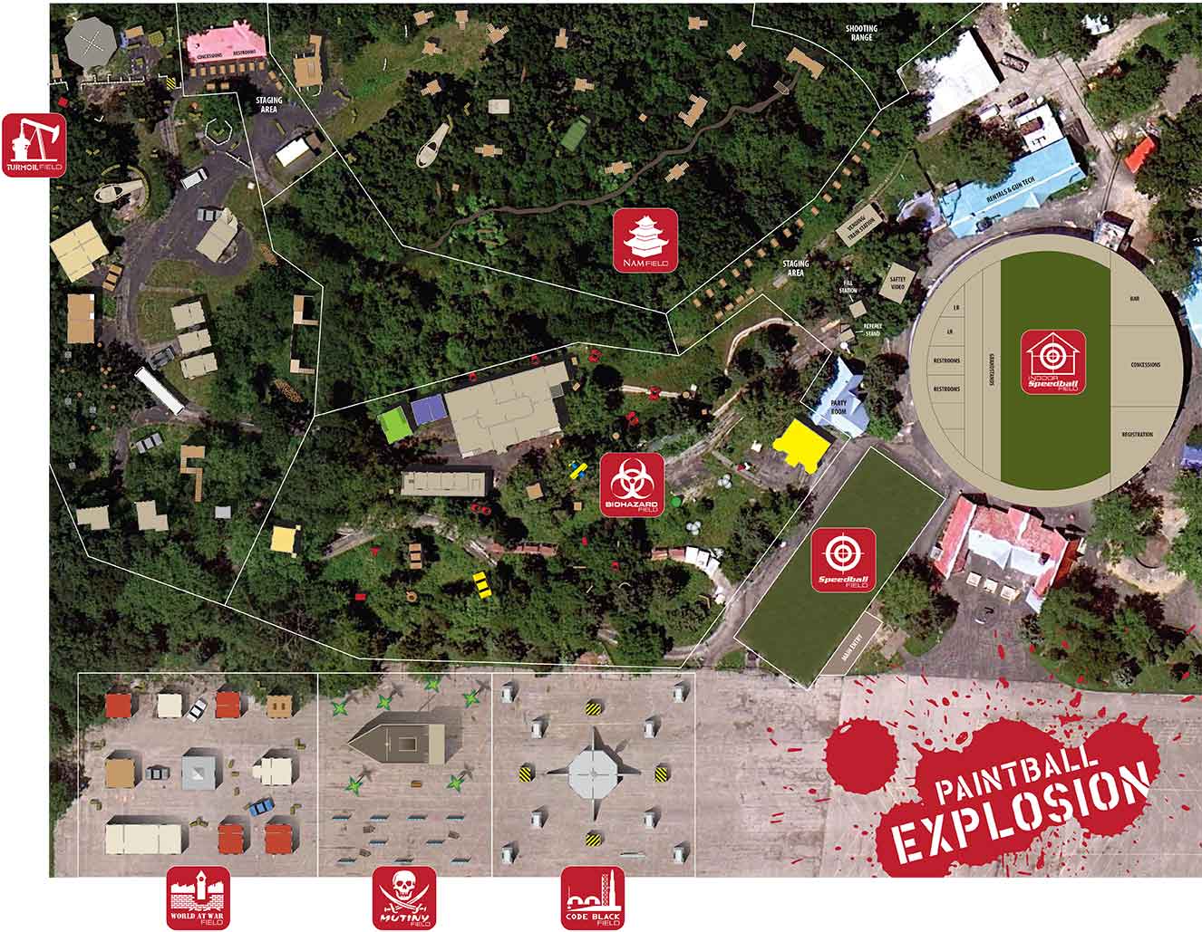 Field Overview Map Field Overview Map