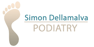 simon dellamalva podiatry logo simon dellamalva podiatry logo